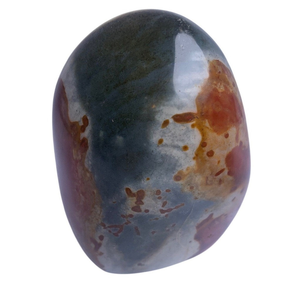 Polished Polychrome‎ Jasper Freeform Desert Jasper Crystal Stone Specimen 3.5"